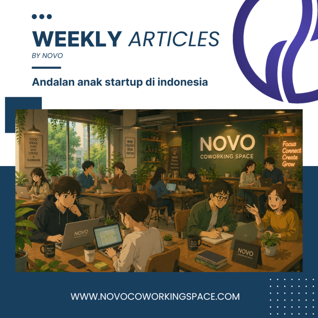 Andalan Anak Startup: Kenapa Coworking Space Jadi Tempat Kerja Favorit Generasi Sekarang? andalan anak startup